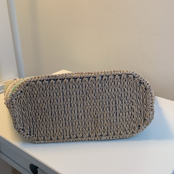 Call it Spring Straw Bag with Wooden Handles - Picture 3 of 4